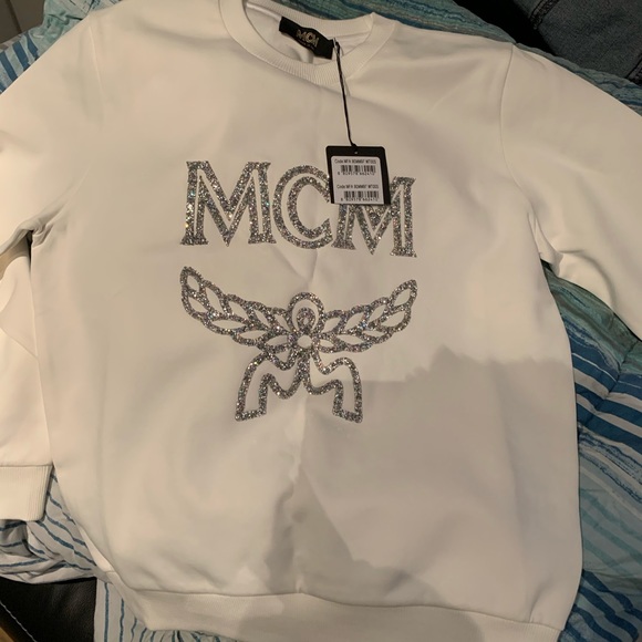 Mcm Pullover White Women Size S